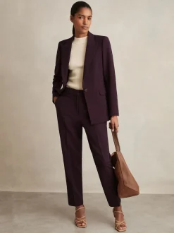 Baies - Blazer de costume droit ajusté Reiss Gabie