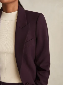 Baies - Blazer de costume droit ajusté Reiss Gabie