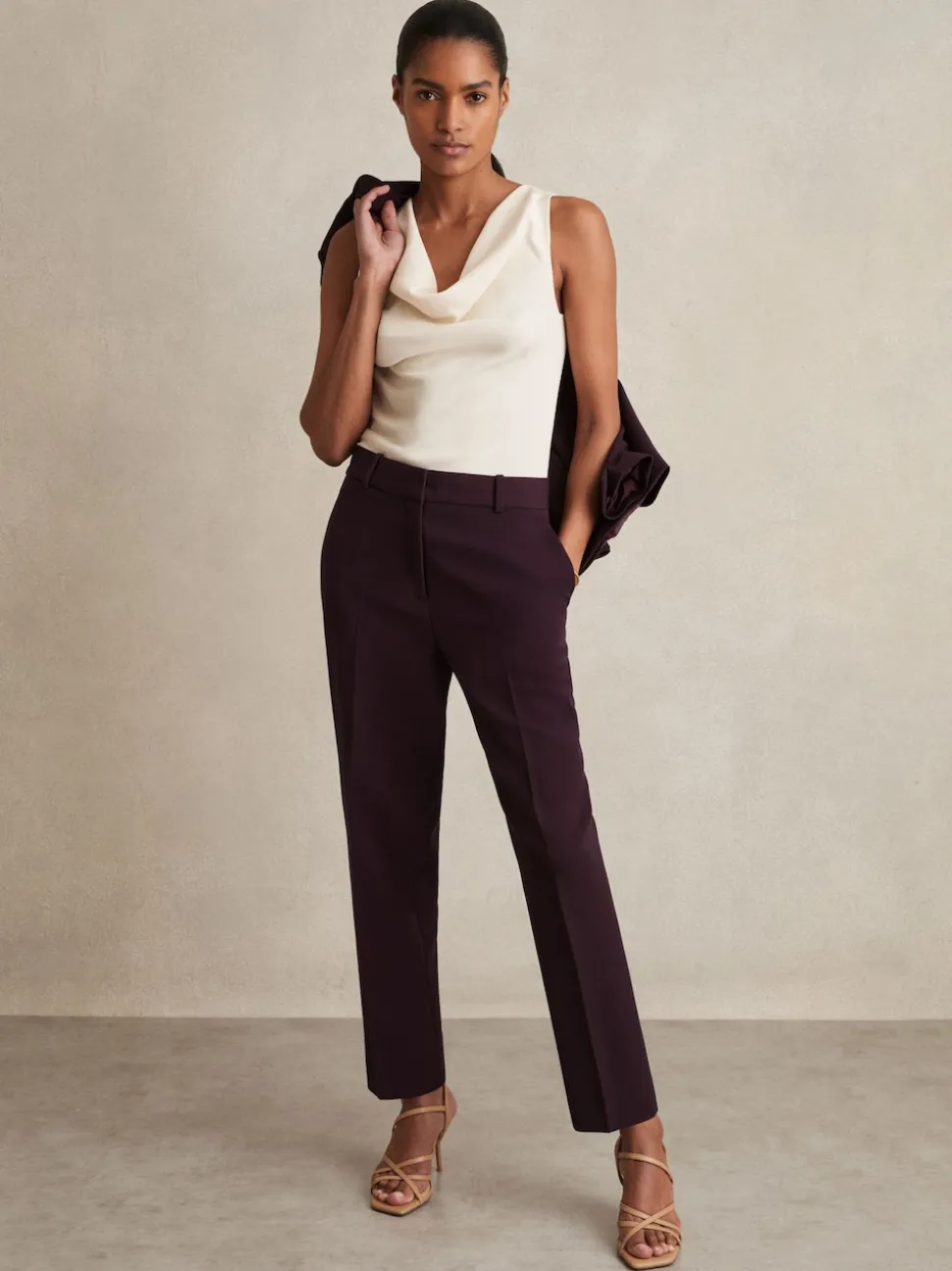 Baies - Pantalon de costume Reiss Gabi slim