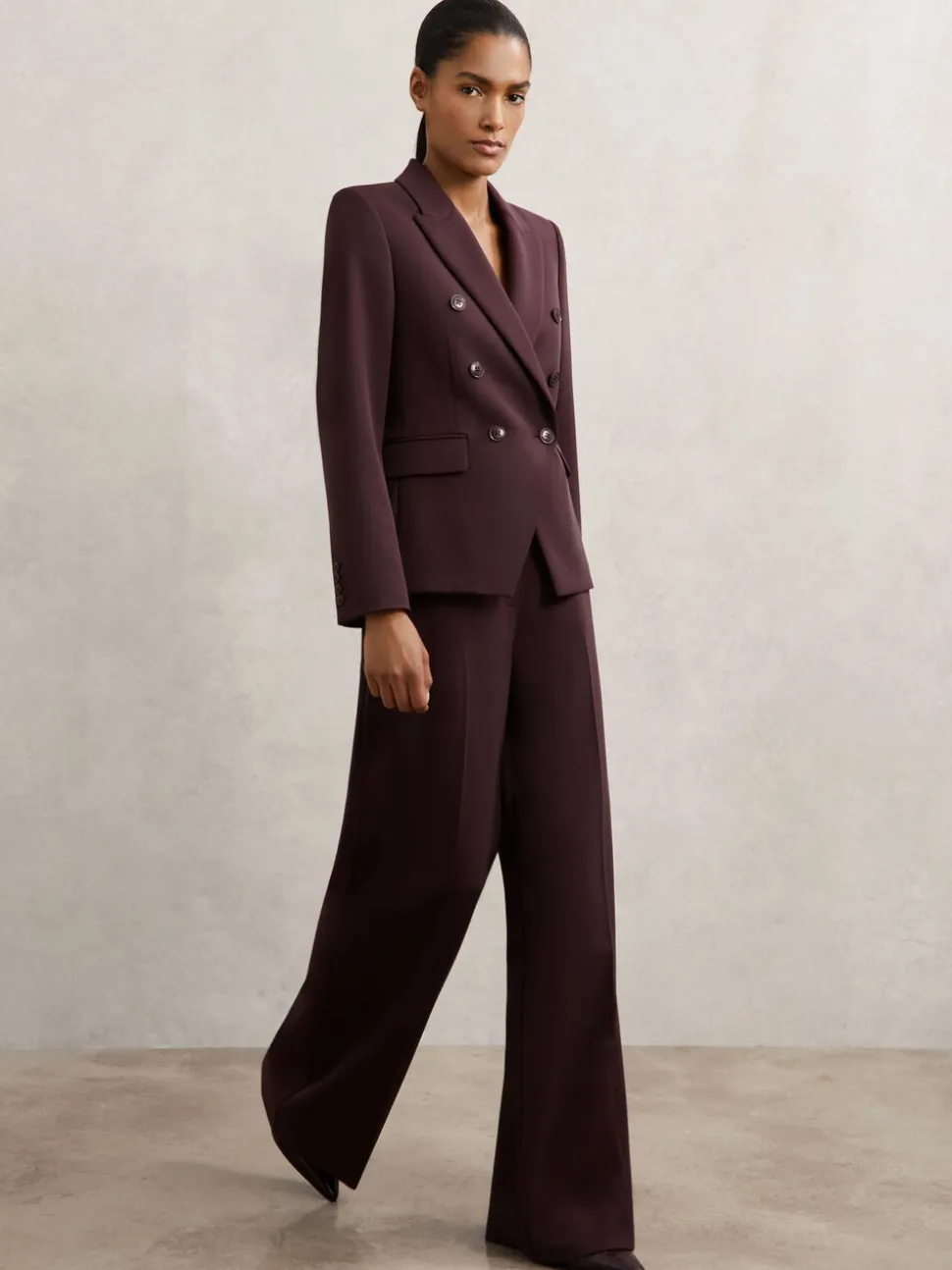 Baies - Pantalons de costume amples Reiss Gabi