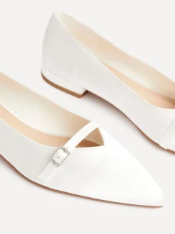 Ballerines Linzi Mariage à bout pointu avec boucle