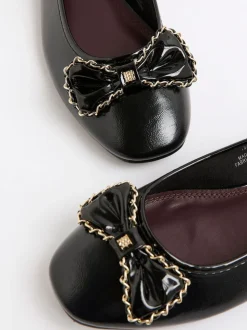 Ballerines River Island à nœud