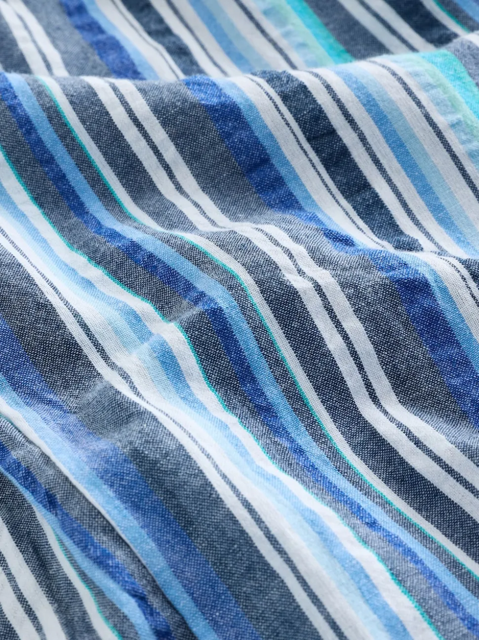 Bande bleue - Pantalon large à enfiler
