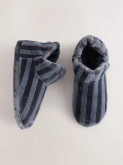 Bande grise - Chaussons bottes