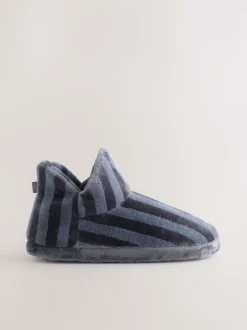 Bande grise - Chaussons bottes