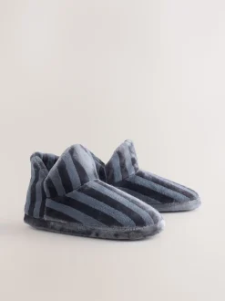 Bande grise - Chaussons bottes