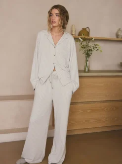 Bande neutre - Pyjama en jersey boutonné