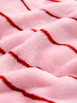 Bande rose - Robe de chambre douillette
