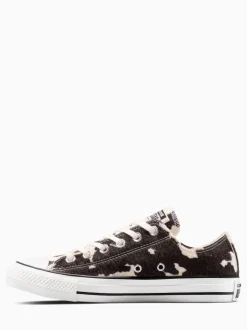 Baskets basses en daim Converse Pony imprimé vache