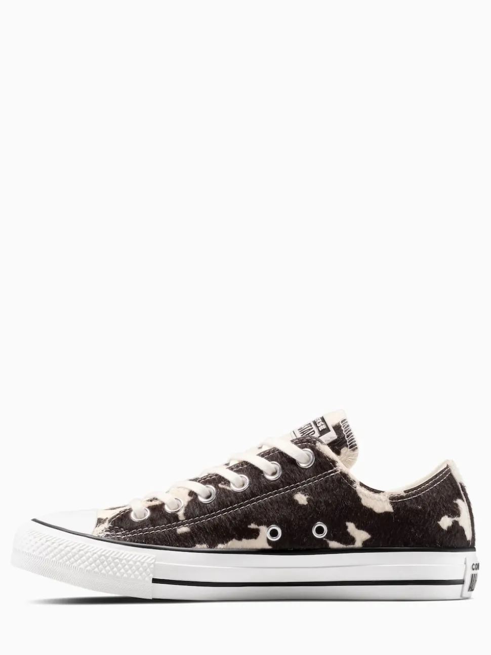 Baskets basses en daim Converse Pony imprimé vache