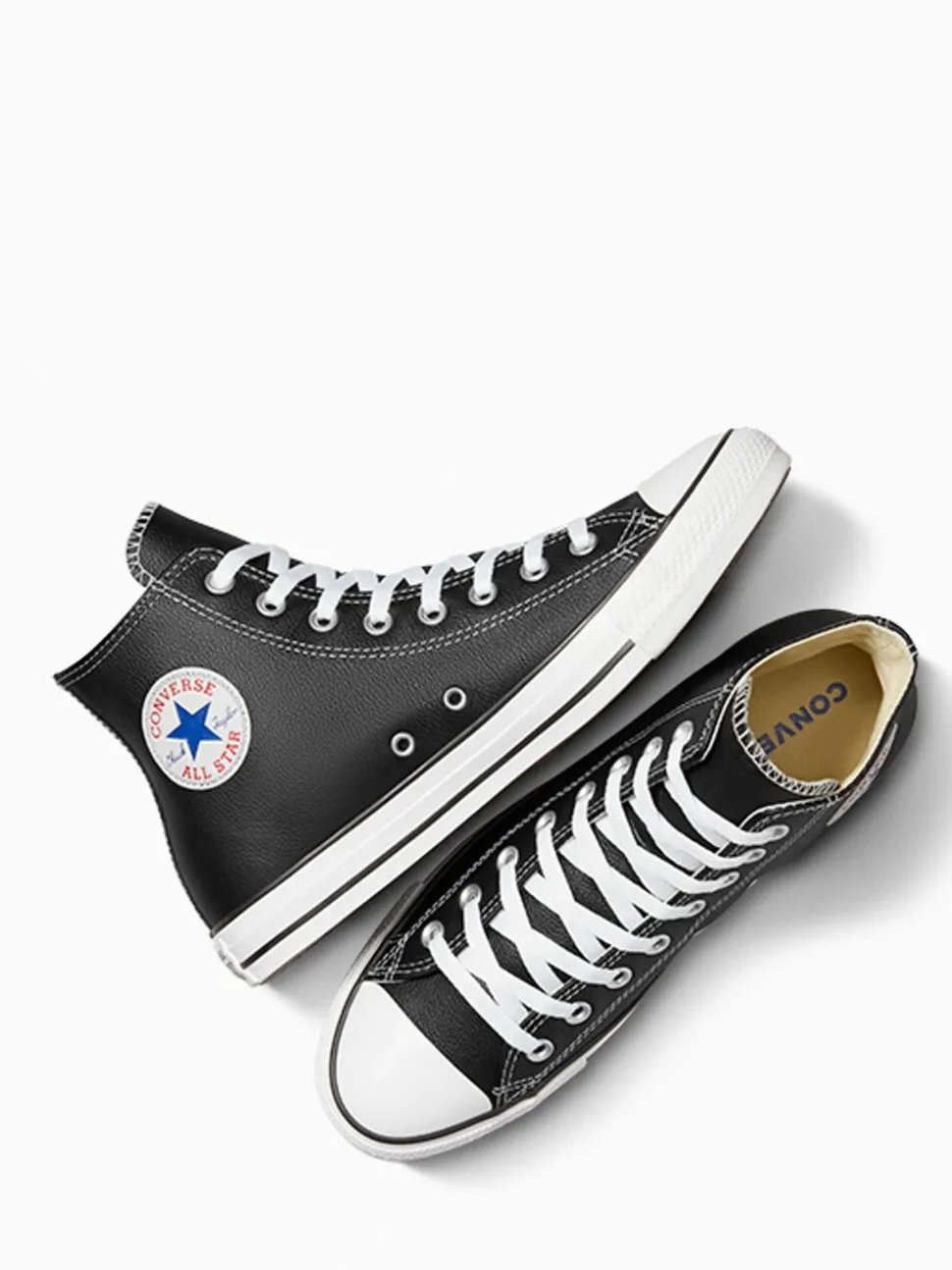 Baskets montantes en cuir Converse