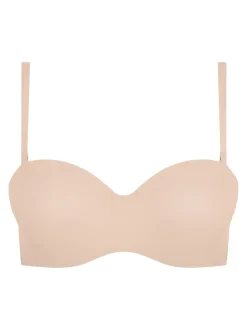 Beige doré - Soutien-gorge Chantelle Norah Soft Feel sans bretelles