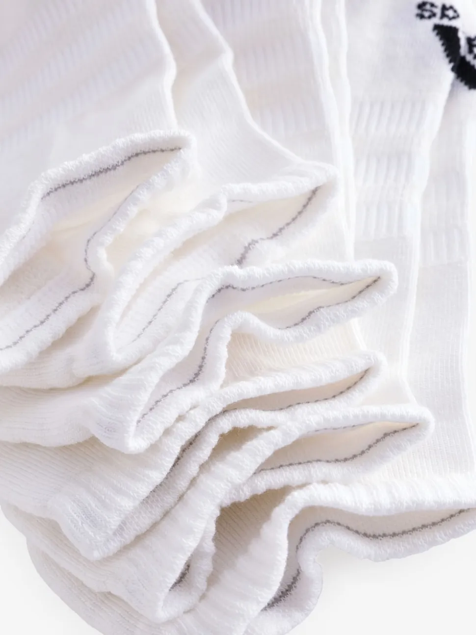 Blanc - Adidas Chaussettes basses matelassées 3 Pack