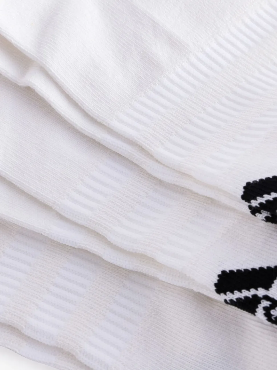 Blanc - Adidas Chaussettes basses matelassées 3 Pack