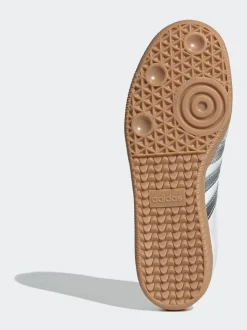 Blanc - Baskets Adidas Original Samba Og