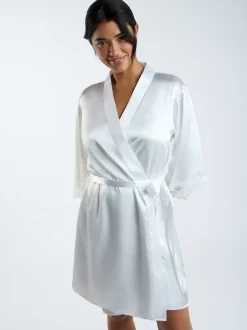 Blanc - Boux Avenue Peignoir Amelia
