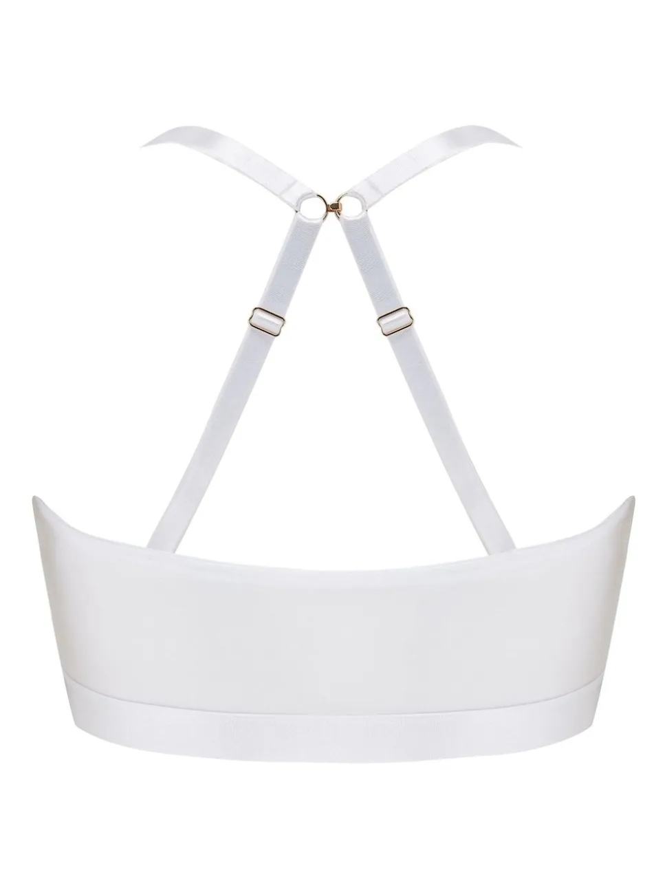 Blanc - Brassière Pour Moi India à armature et fermeture avant
