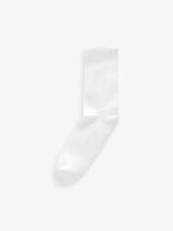 Blanc - Chaussettes de sport à semelles coussinées 3 Pack avec soutien de la voûte plantaire
