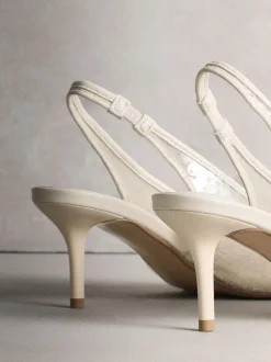 Blanc - Chaussures à talons Forever Comfort® à bout rond et à sequins