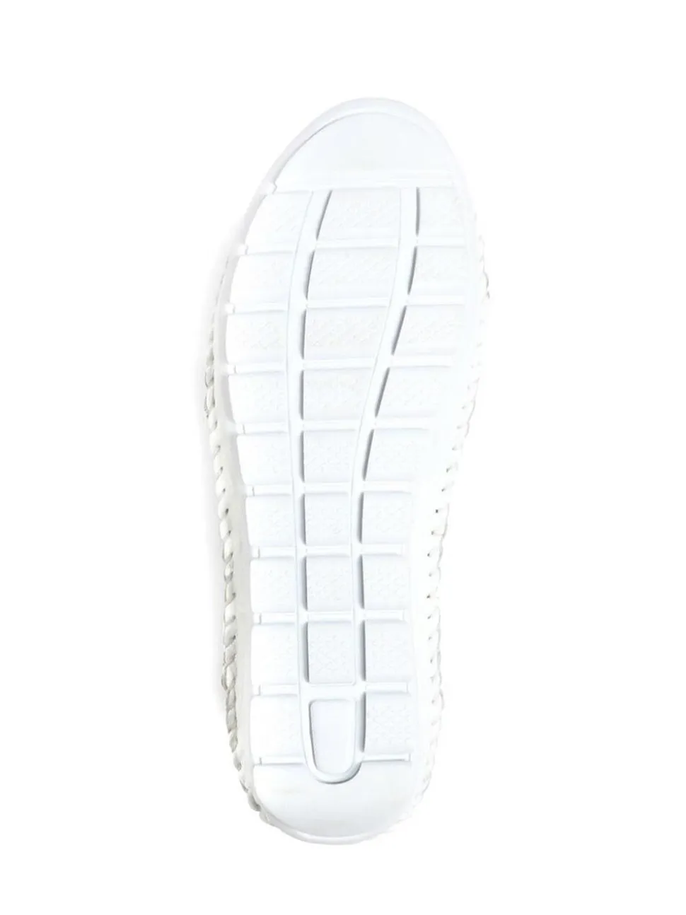 Blanc - Chaussures Pavers en cuir à enfiler blanches
