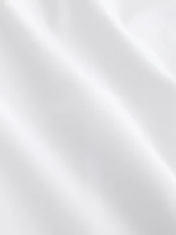 Blanc - Chemise Extensible ajustée Essential à manches courtes