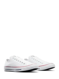 Blanc - Converse Chuck Taylor All Star Ox Trainers