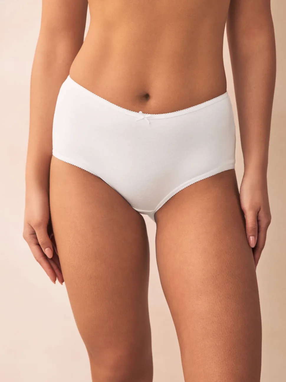 Blanc - Culotte en coton riche 5 Pack