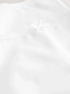 Blanc - Culotte en coton riche 5 Pack