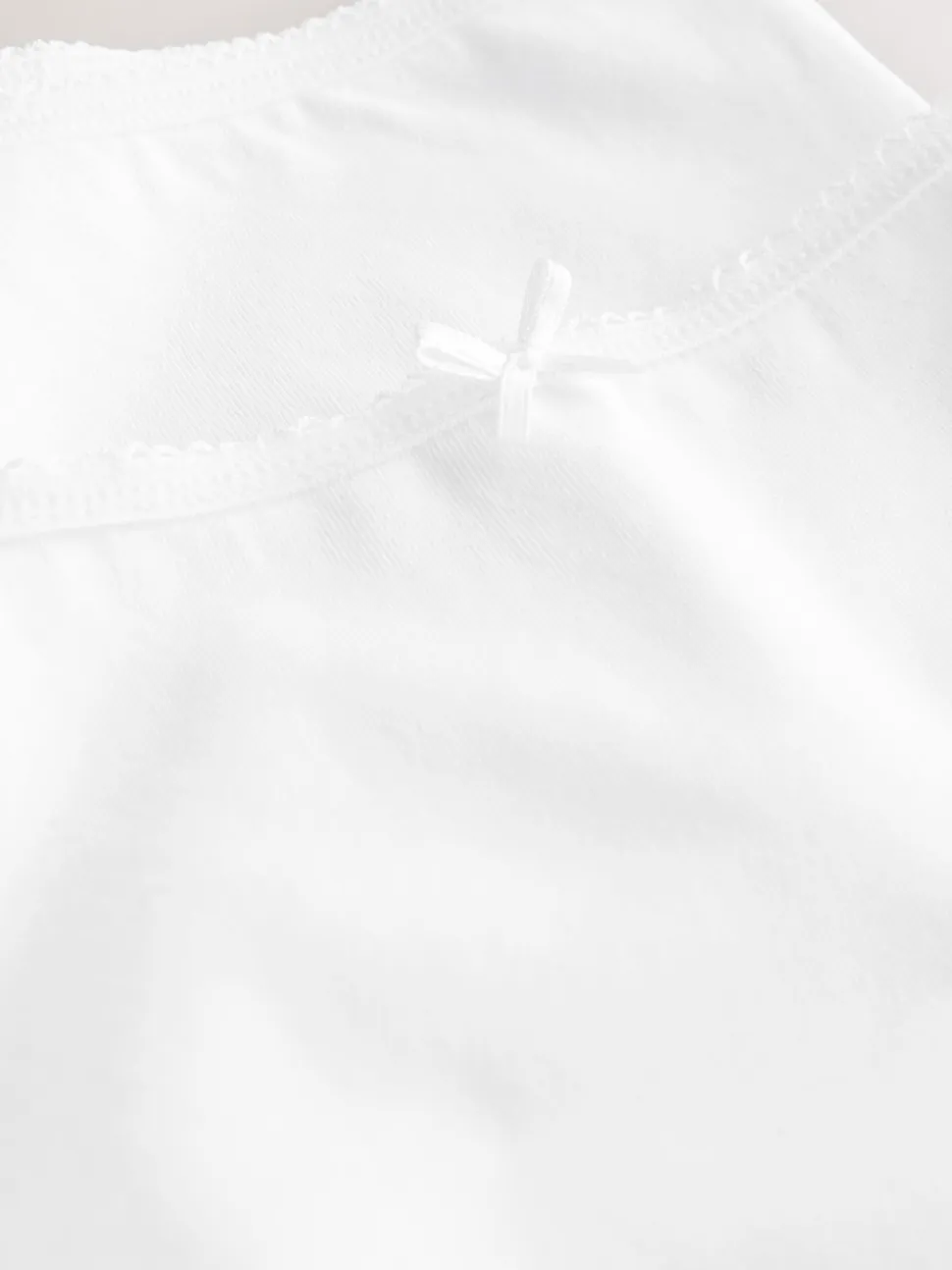 Blanc - Culotte en coton riche 5 Pack