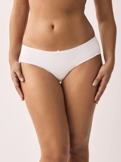 Blanc - Culotte en coton riche 5 Pack