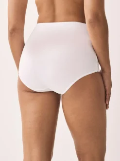 Blanc - Culotte en coton riche 5 Pack