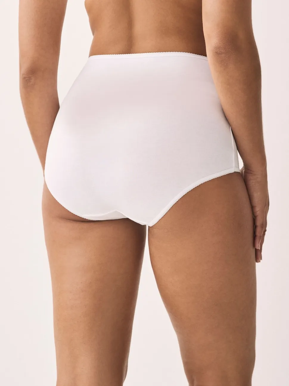 Blanc - Culotte en coton riche 5 Pack