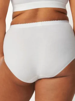 Blanc - Culotte Sloggi Tummy Control 2 Pack Knickers