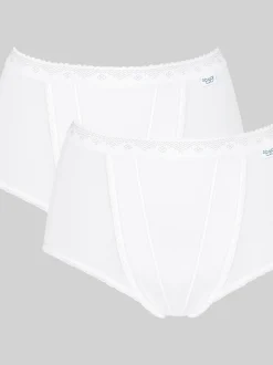 Blanc - Culotte Sloggi Tummy Control 2 Pack Knickers