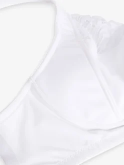 Blanc - DK Ultimate Comfort Cup Soutien-gorge à bretelles rembourrées sans armatures avec soutien latéral