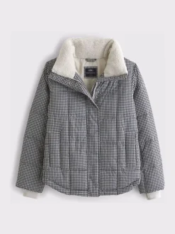 Blanc - Doudoune YPT Abercrombie & Fitch