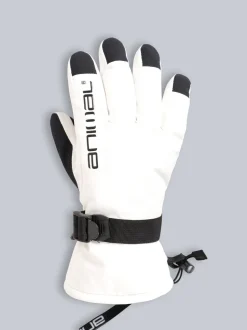 Blanc - Gants de neige Flow Womens Animal
