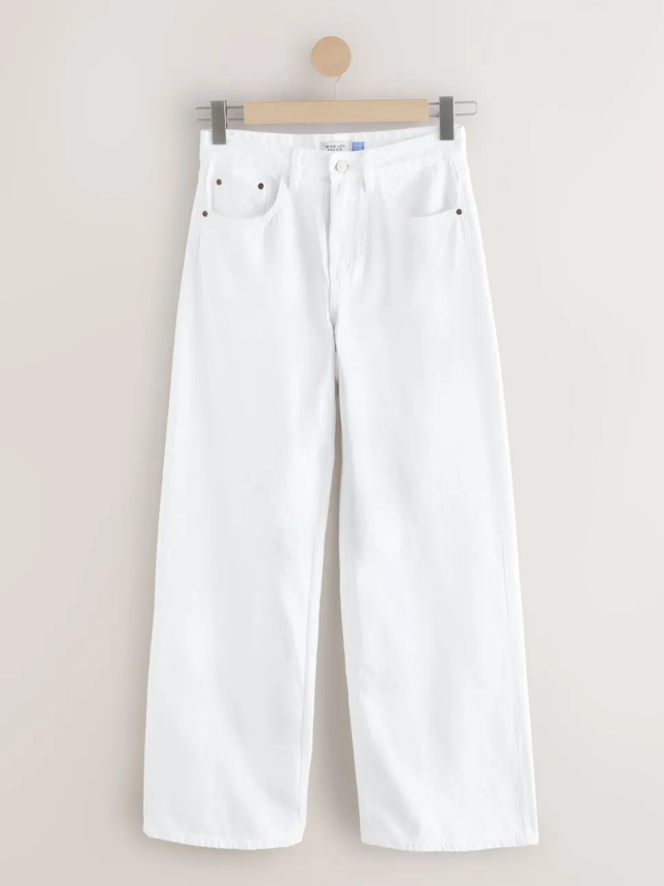 Blanc - Jean large