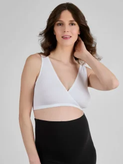 Blanc - Jojo Maman Bébé Soutien-gorge de maternité et d'allaitement 2-Pack
