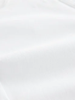 Blanc - Leggings courts en jersey