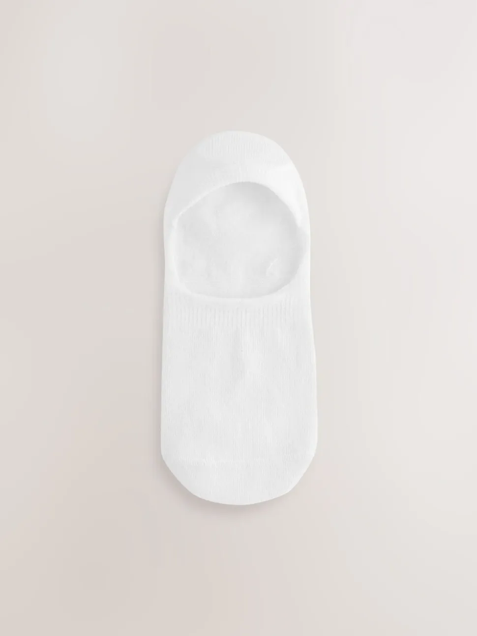 Blanc - Lot de 4 chaussettes invisibles en modal