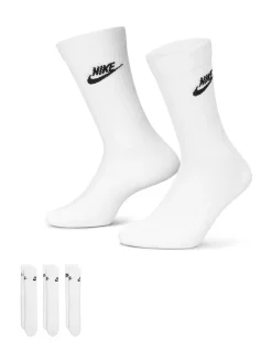 Blanc - Lot de chaussettes Nike Everyday Essential 3