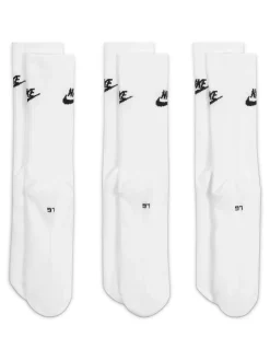Blanc - Lot de chaussettes Nike Everyday Essential 3