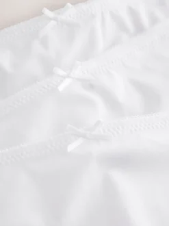 Blanc - No VPL Lace Back Briefs 3 Pack