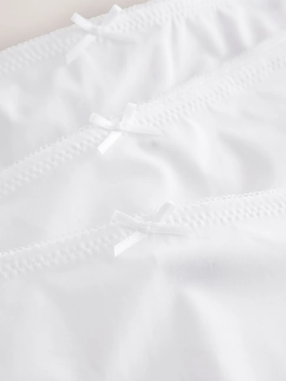 Blanc - No VPL Lace Back Briefs 3 Pack