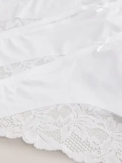 Blanc - No VPL Lace Back Briefs 3 Pack