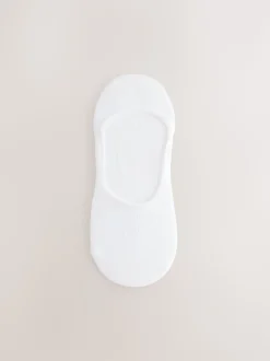 Blanc - Paquet de chaussettes invisibles 5