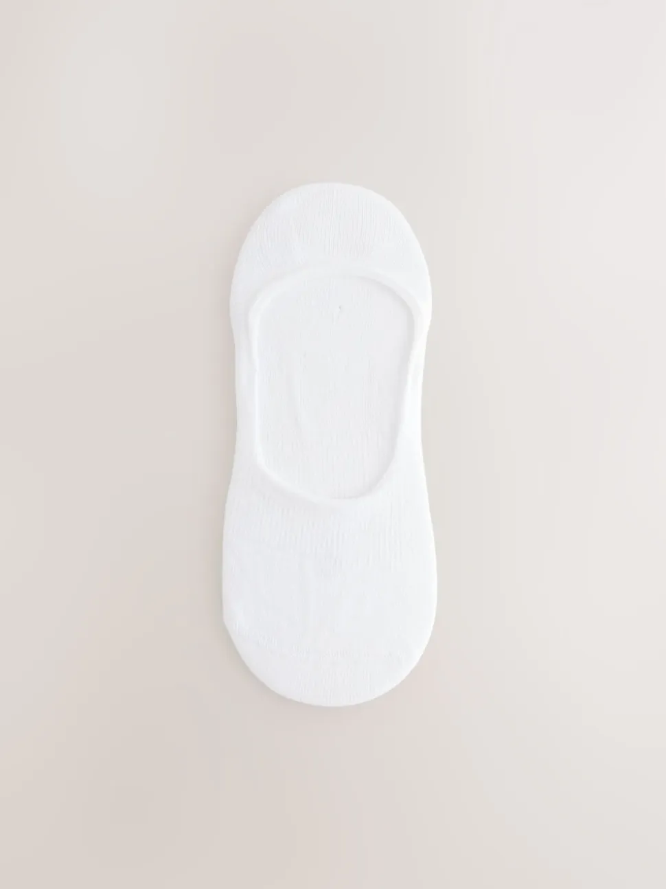 Blanc - Paquet de chaussettes invisibles 5