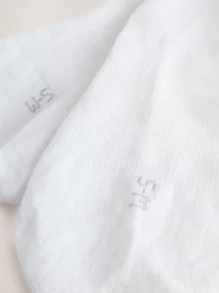 Blanc - Paquet de chaussettes invisibles 5