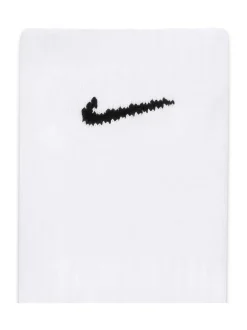 Blanc - Paquet de chaussettes d'entraînement légères et non voyantes Nike Everyday 6